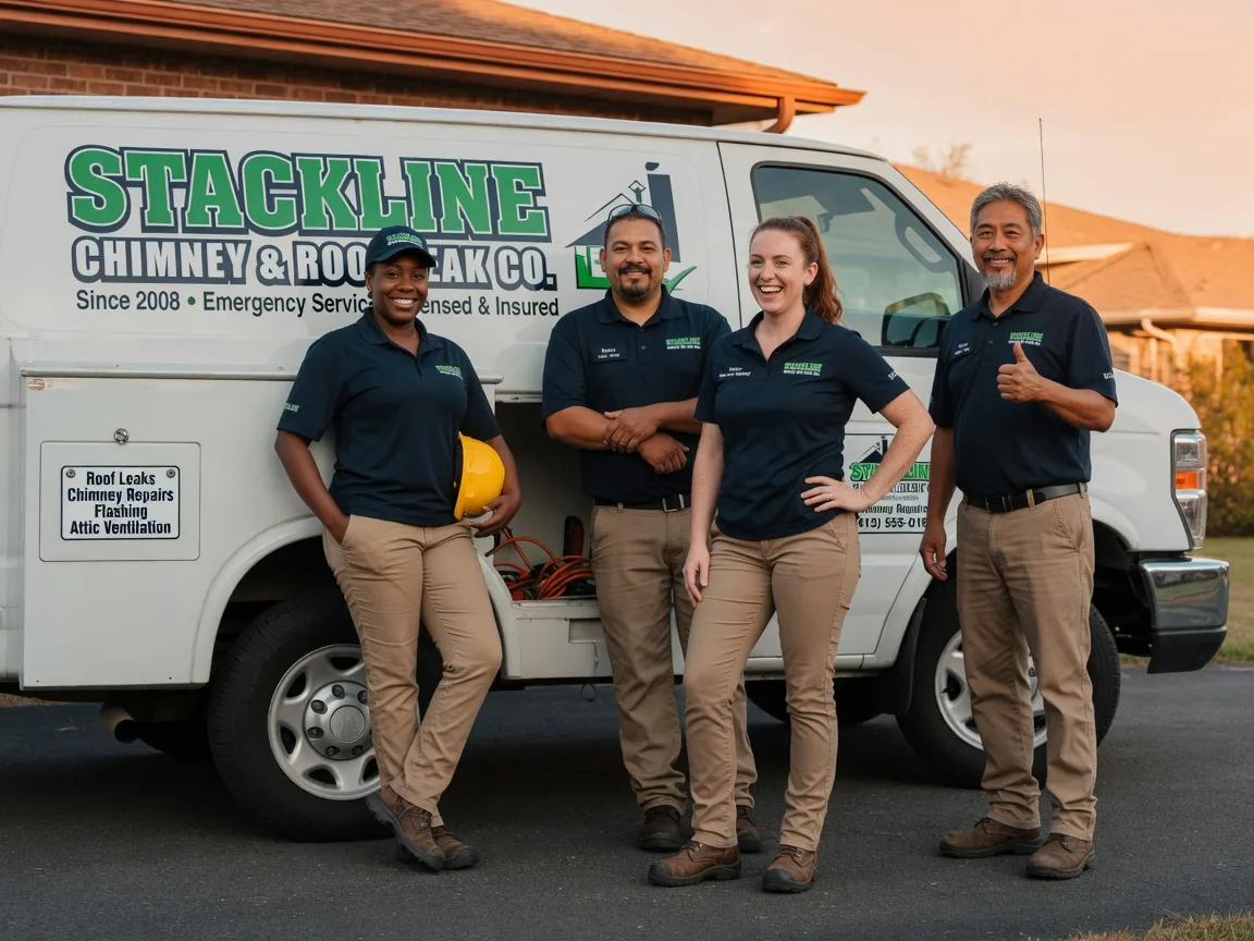 Chimney flashing repair company in Waterloo, IA